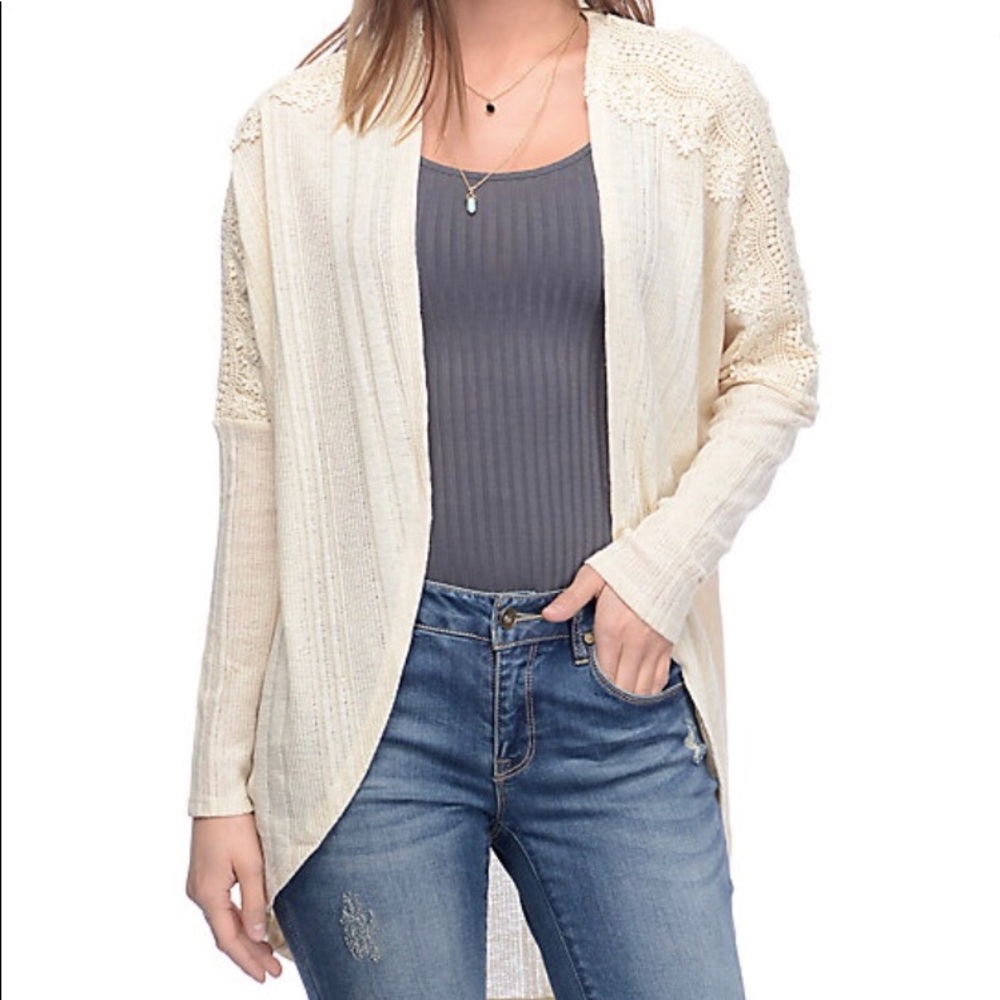 Zumiez Open Cardigan